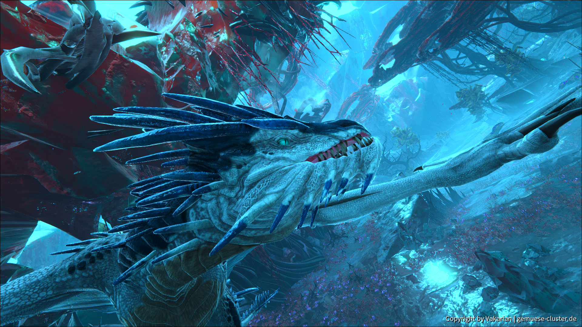Eis Wyvern auf Extinction