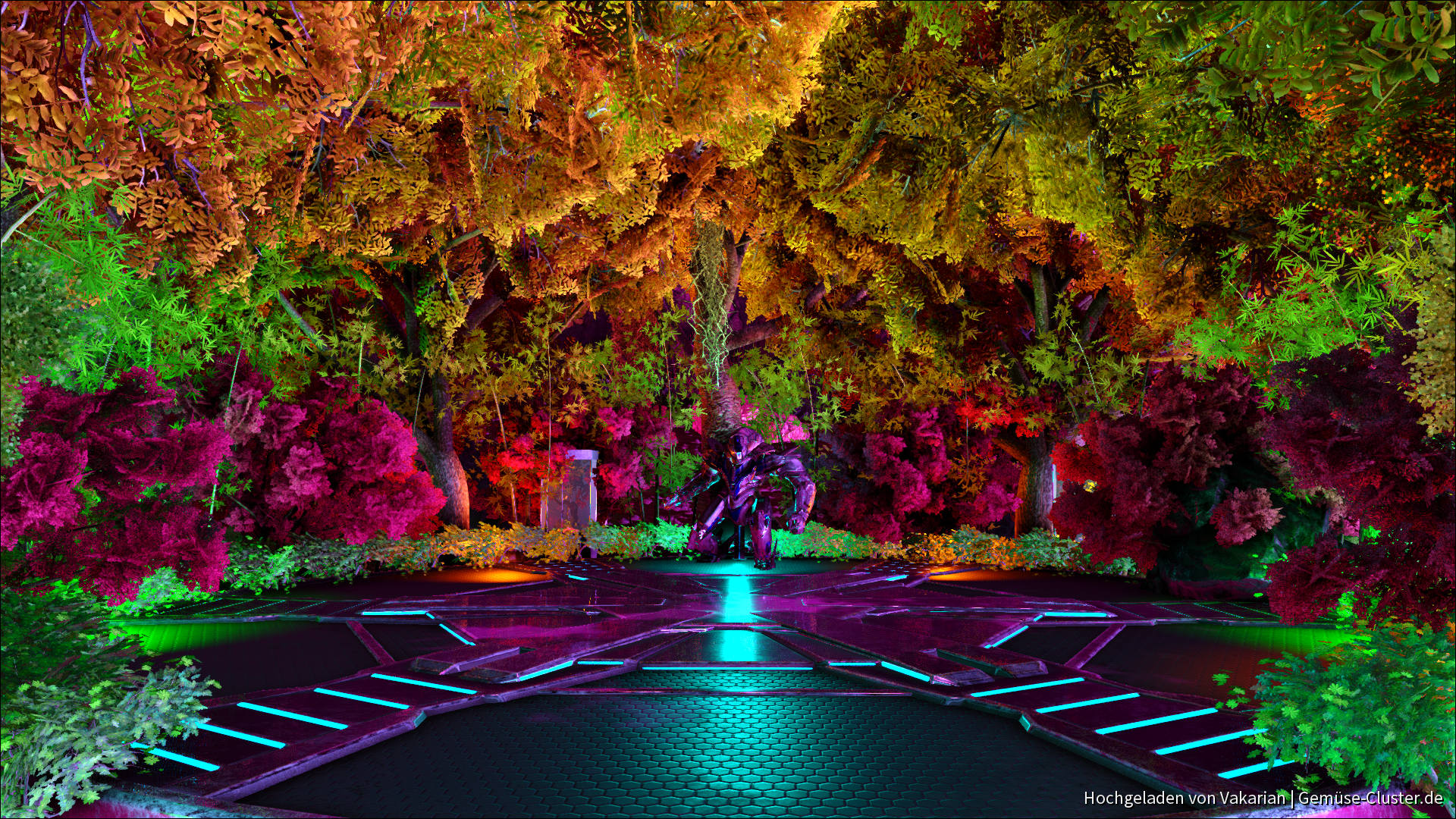 Element Falls Basis - Außenanlage (Teleporter)