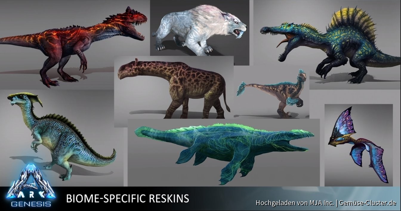 ARK Genesis Reskins