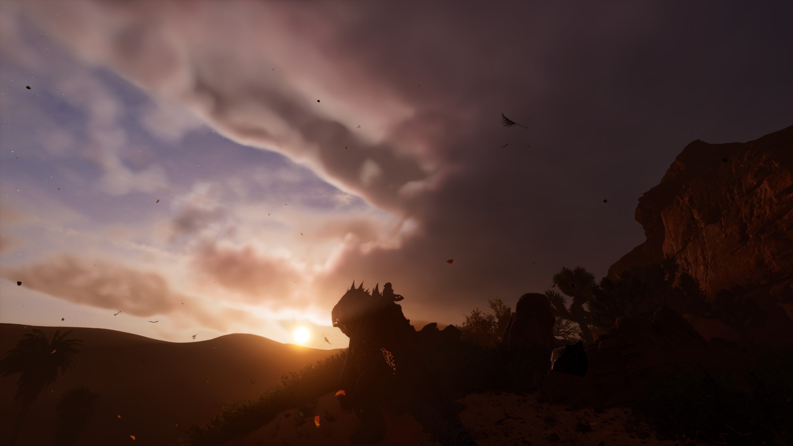 Ab in den Sonnenuntergang